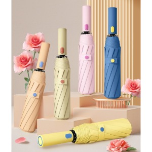 DS_L013 - 3단 접이식 자외선 차단 우산 양산 (견적문의)
